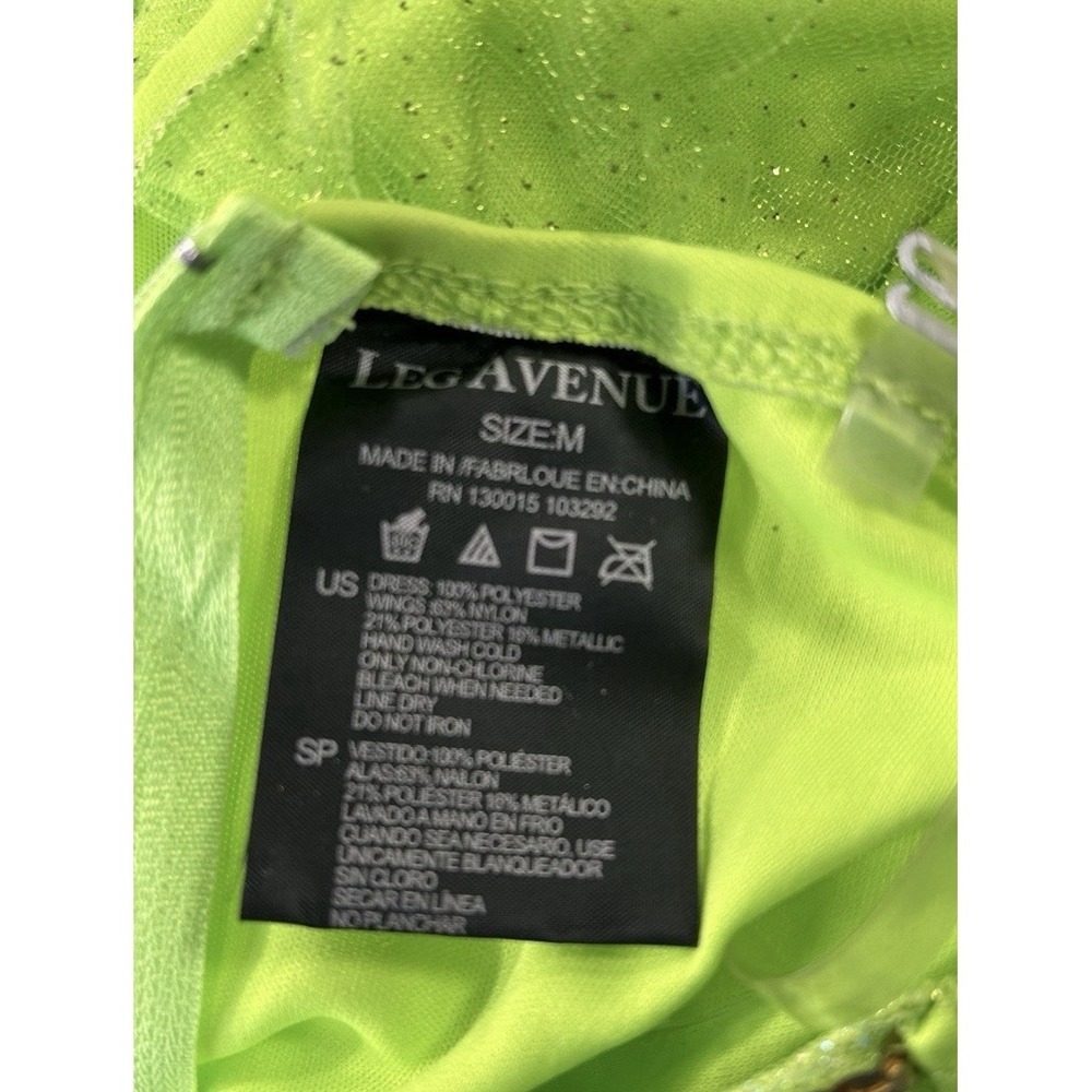 Leg Avenue Pretty Pixie Halloween Costume Women's Medium Tinkerbell Style Fairy - Picture 3 of 12